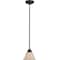 Maxim Lighting Manor 1-Light 7" Wide Oil Rubbed Bronze Pendant Light 92200FIOI - alternate 1